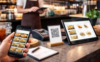 tecnologia ristoratori menu digitali telefono tablet 348x215 - Assistenza cellulari: digitalizzazione dei ristoranti senza pensieri