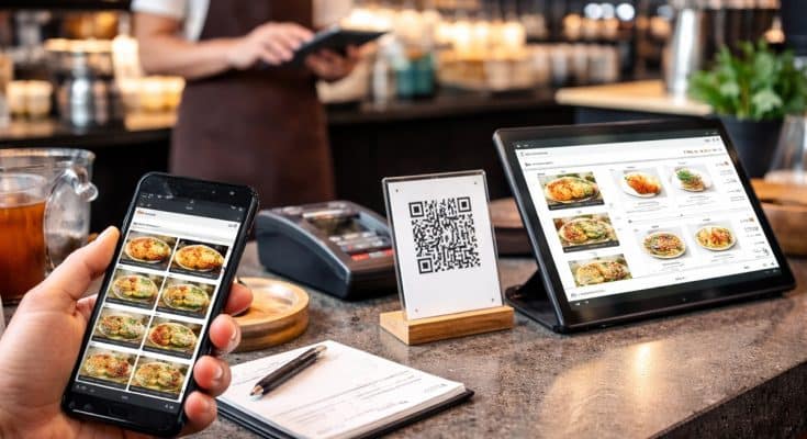 Assistenza cellulari: digitalizzazione dei ristoranti senza pensieri tecnologia ristoratori menu digitali telefono tablet 735x400 - Assistenza cellulari: digitalizzazione dei ristoranti senza pensieri